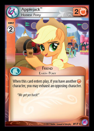 Applejack, Honest Pony